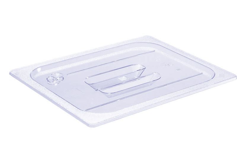 Couvercle plein transparent pour bac GN1/2