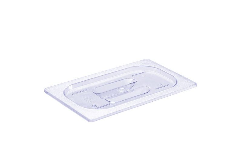 Couvercle plein transparent pour bac GN1/4