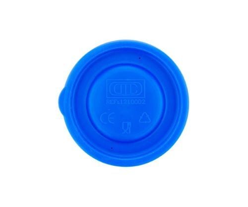 Couvercle bleu pour verres colorés de 17 et 25 cl