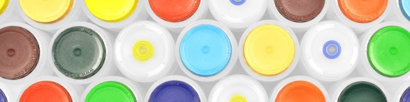 Couvercles de couleur pour bouteilles FIFO