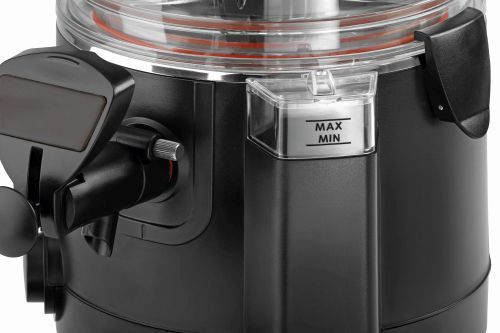 Robinet amovible sur distributeur chauffant de chocolat