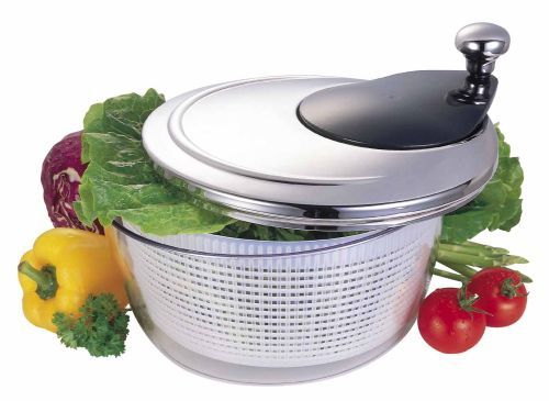 Essoreuse salade avec couvercle inox