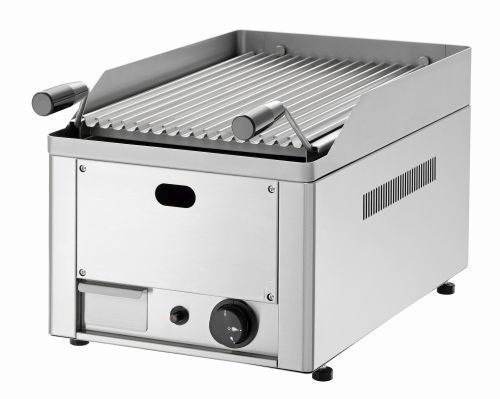 Grill gaz pierres de lave 1 zone de cuisson