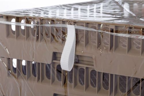 Housse protectrice réutilisable pour chariot vaisselle