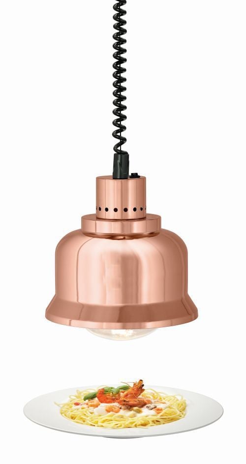 Lampe chauffante infrarouge couleur cuivre