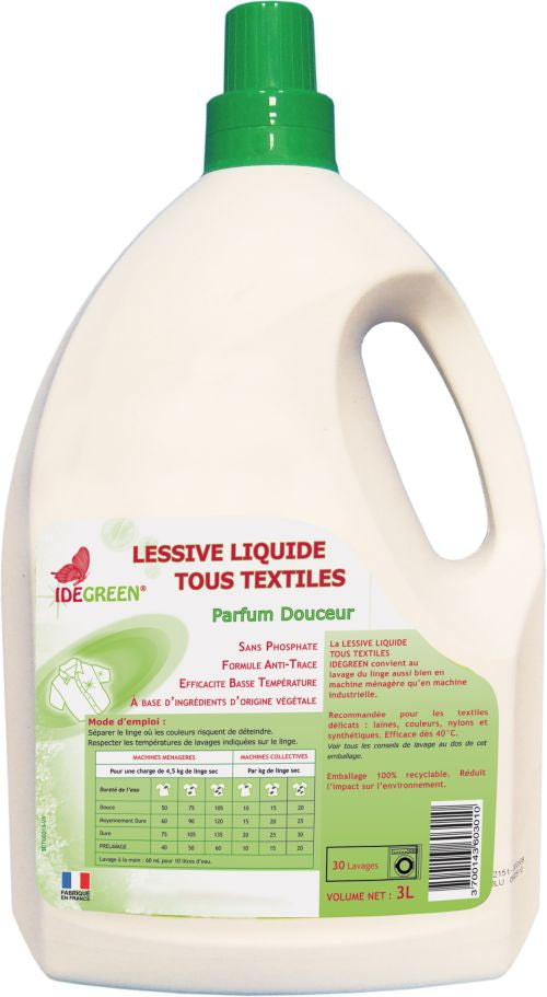 Lessive liquide 3 litres