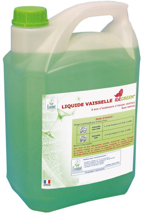 Liquide vaisselle à la main écologique 5l - Ecolabel