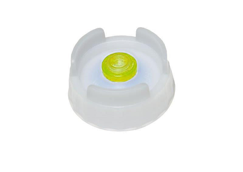 Couvercle à vis et valve de bouteille FIFO (Lot de 6)