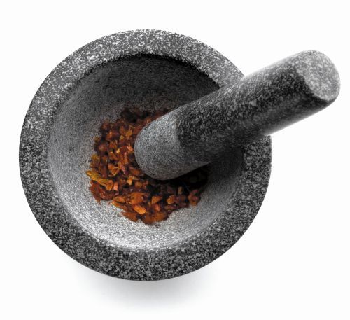 Mortier et pilon en granit pour cuisine