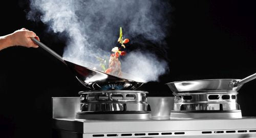 Plaque de cuisson wok à gaz 2 feux