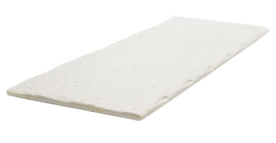 HUBERT® Plateau rectangulaire en mélamine blanche – 22 po L x 12 3/4 l x 2 1/4 H HUBERT® Plateau rectangulaire en mélamine blanche – 22 po L x 12 3/4 l x 2 1/4 H