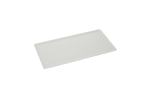 Plat de présentation pâtisserie 300 X150 X 3 mm blanc