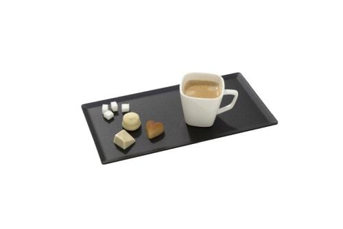 Plat de présentation pâtisserie 300 X 150 X 3 mm noir