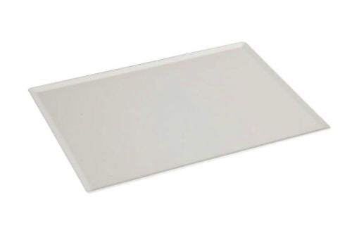 Plat de présentation pâtisserie 600 X 400 X 3 mm blanc