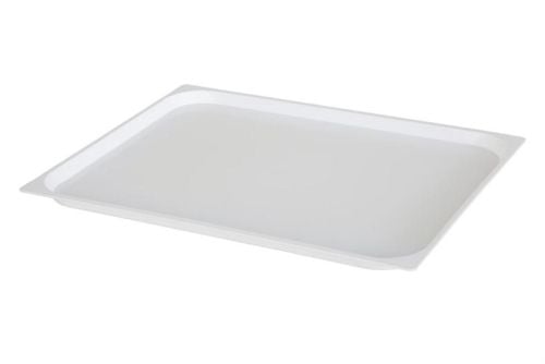 Plateau ABS alimentaire GN2/1 blanc