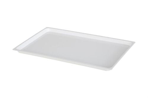 Plateau ABS alimentaire euronorm 600 X 400 blanc