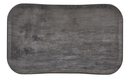 Plateau haut de gamme effet bois chêne gris