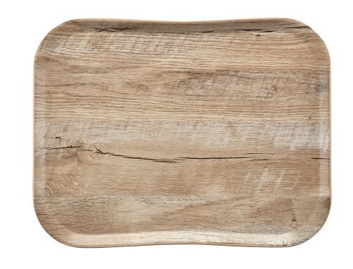 Plateau haut de gamme effet bois