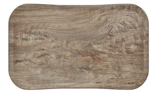 Plateau haut de gamme effet bois