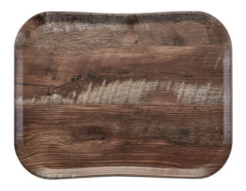 Plateau haut de gamme effet bois