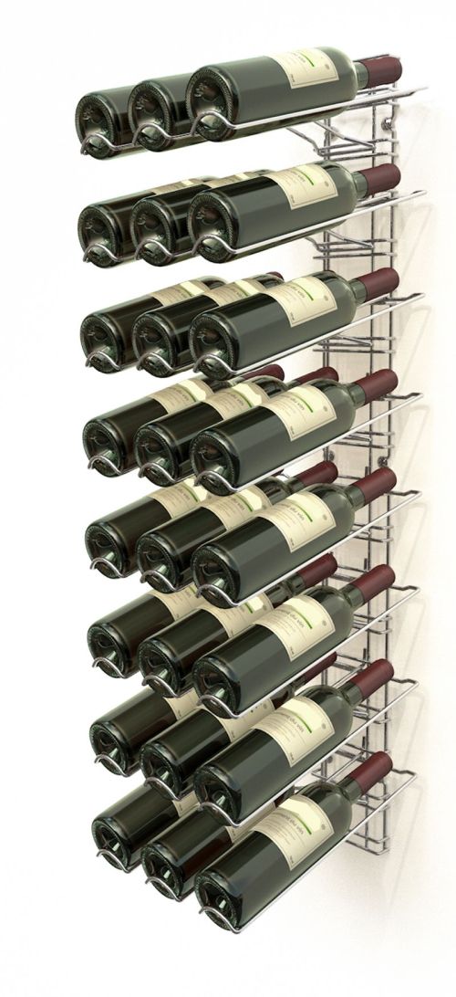 Présentoir porte 24 bouteilles de vin
