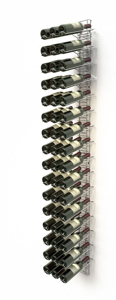Présentoir porte 48 bouteilles de vin