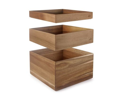 Présentoirs de buffet GN1/2 haut de gamme - 3 hauteurs
