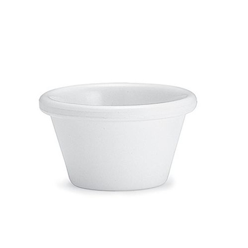 Ramequin mélamine blanc lisse 60 ml