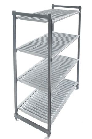 Rayonnage alimentaire Basic - Unité de départ - Hauteur 1830 mm