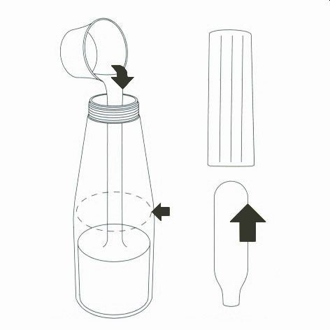 Utilisation simple et pratique du siphon inox