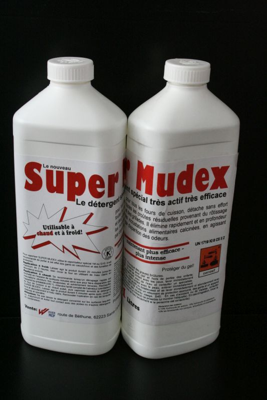 Dégraissant four graisses cuites Super Mudex 1l