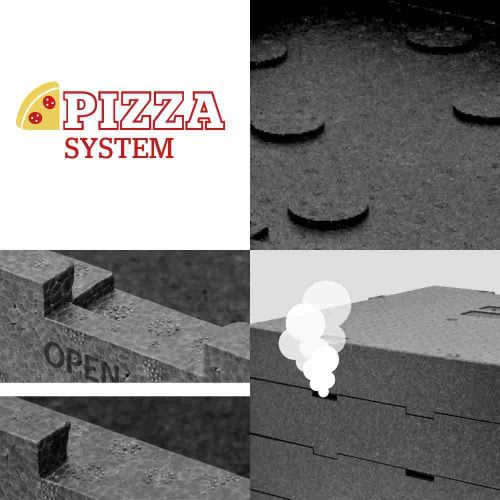 Système de conservation des pizzas ingénieux