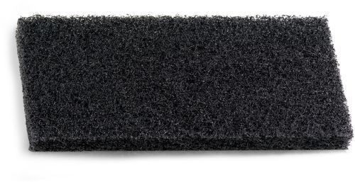Tampon abrasif noir pour sol dur et encrassé