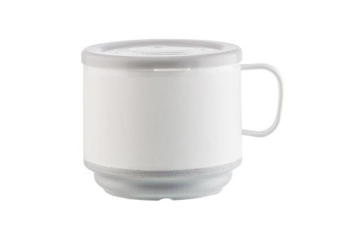 Tasse isotherme 250 ml blanc / gris