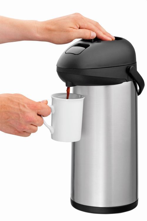 Thermos cafetière à pompe grande capacité