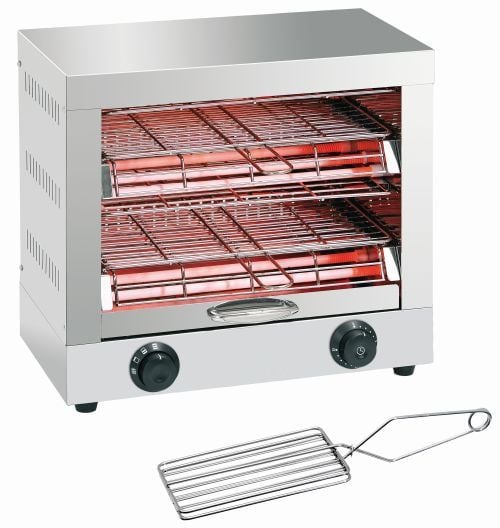 Toaster électrique professionnel à 1 ou 2 niveaux