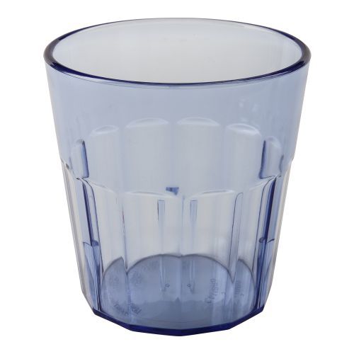 Verre incassable SAN - bleu 275 ml