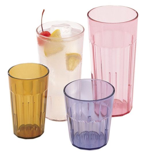 Verres inébréchables en matériau SAN